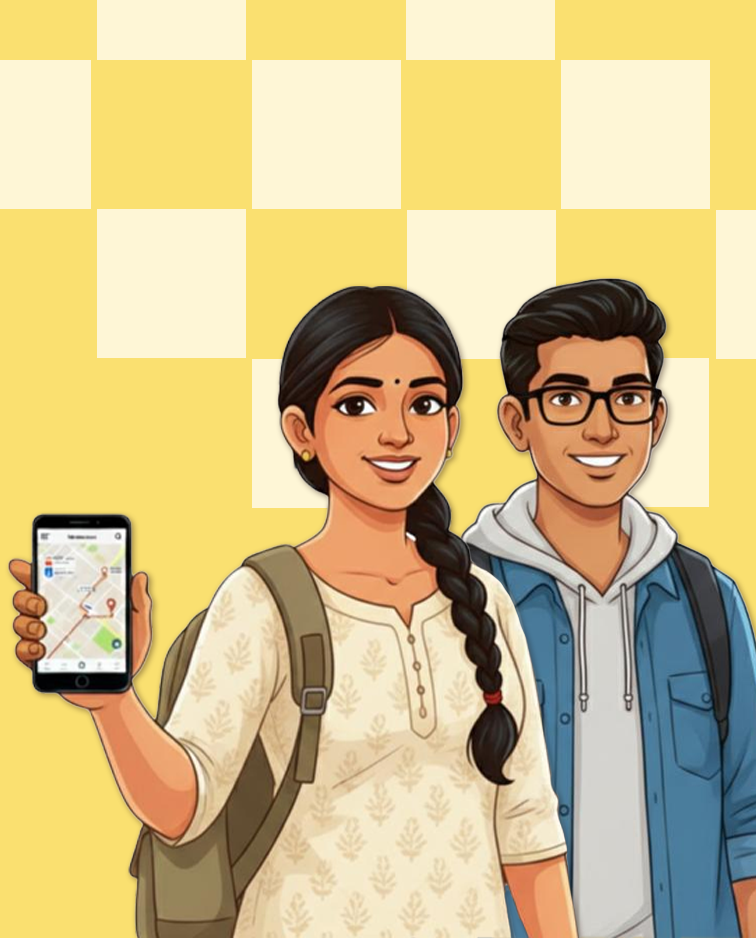 Auto rickshaw illustration